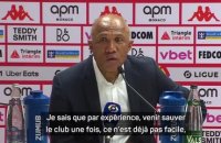 Nantes - Kombouaré : “Venir sauver le club une fois, ce n’est déjà pas facile, mais le faire 2 fois...”