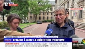 Attaque au couteau à Lyon: "Aucun pronostic vital n'est engagé", déclare la préfète Fabienne Buccio