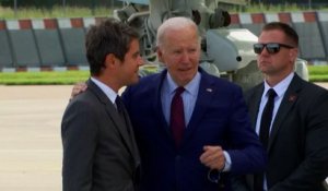 80 ans du Débarquement : Joe Biden est arrivé à Paris à bord d'Air Force One
