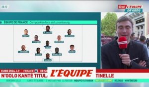 Kolo Muani, Theo Hernandez et Kanté titulaires face au Luxembourg - Foot - Amical - Bleus