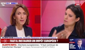 Impôts: Valérie Hayer veut "porter le débat à l'échelle internationale" mais "pas au niveau européen"