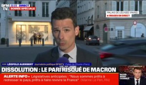 Législatives anticipées: "On y va pour gagner" explique l'entourage d'Emmanuel Macron à BFMTV