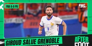Pays-Bas 0-0 France: "Ils sont dans mon coeur" Giroud salue Grenoble dans L'After après le nul