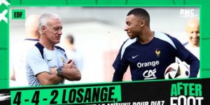 Équipe de France : "4-4-2 losange, le système qui convient le mieux" estime Diaz