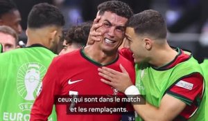 Portugal - Nuno Mendes revient sur le penalty manqué et les larmes de CR7