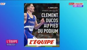 Rai Benjamin vainqueur du 400 m haies, Clément Ducos 4e - JO 2024 - Athlétisme