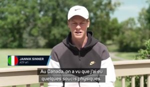 Cincinnati - Sinner : "Jouer quelques matches en vue de l'US Open"