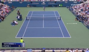 Shevchenko  - Tiafoe - Les temps forts du match - US Open