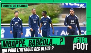 Equipe de France : Barcola, Dembélé, Mbappé, Thuram, quelle attaque contre l'Italie et la Belgique ?