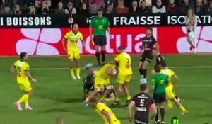 TOP 14 - Essai de Teddy THOMAS (SR) - Stade Toulousain - Stade Rochelais