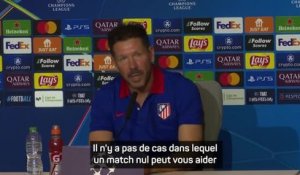 Atlético de Madrid - Simeone ne voit "que du positif" dans le nouveau format