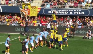 TOP 14 - Essai de Jefferson-Lee JOSEPH (USAP) - USA Perpignan - ASM Clermont