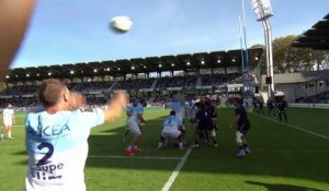 TOP 14 - Essai de Guillaume ROUET (AB) - Aviron Bayonnais - Montpellier Hérault Rugby