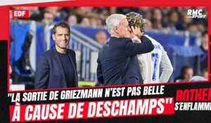 Équipe de France : "la sortie de Griezmann n'est pas belle à cause de Deschamps" tacle Rothen