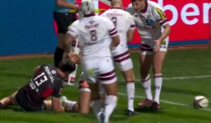 TOP 14 - Essai de Louis BIELLE-BIARREY (UBB) - Stade Toulousain - Union Bordeaux-Bègles