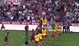 TOP 14 - Essai de Louis DUPICHOT (USAP) - Union Bordeaux-Bègles – USA Perpignan