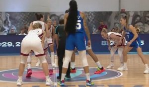 Le replay de Lettonie - France (MT1) - Basket (F) - Qualif Euro