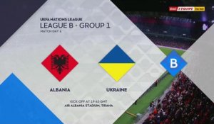 Le replay de Albanie - Ukraine - Football - Ligue des Nations