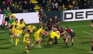 TOP 14 - Essai de Tawera KERR-BARLOW (SR) - Stade Rochelais - Stade Toulousain