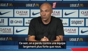 Angers - Dujeux : "On a perdu contre une équipe largement plus forte que nous"