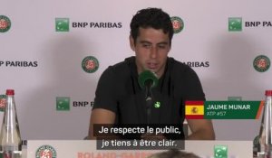 Roland-Garros - Munar : "Un manque total de respect"