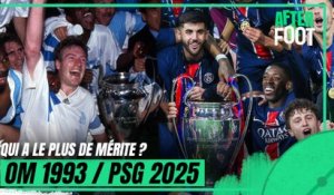 Ligue des Champions : OM 1993 / PSG 2025, qui a le plus de mérite de l'avoir emporté ?