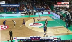 Comprendre le jeu des Bleus : les atouts d'Elie Okobo, arrière à la main gauche en or - Basket - Euro