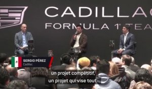 Cadillac - Pérez : “Un projet ambitieux, terminer ma carrière ici serait incroyable”