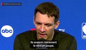 OKC - Daigneault : "On n'a pas baissé les bras"
