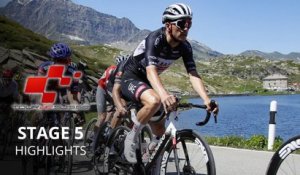Cyclisme - Tour de Suisse 2025 - Résumé Étape 5 - Grosse bataille entre les favoris sur l'étape reine