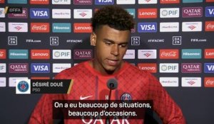PSG - Doué après la défaite face à Botafogo : "On est frustré"