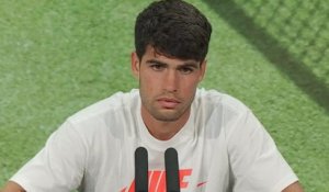 Wimbledon 2025 - Carlos Alcaraz : "Je me suis senti nerveux, comme si c'était ma première fois à Wimbledon..."