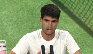 Wimbledon 2025 - Carlos Alcaraz : "Je me suis souvent senti déprimé sur un court mais j'ai trouvé le bon chemin"