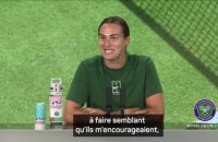 Wimbledon - Sabalenka surprise par le soutien du public
