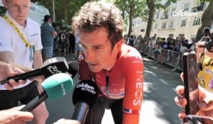 Tour de France 2025 - Geraint Thomas : "C'est toujours atypique un contre-la-montre sur le Tour de France"