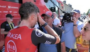 Tour de France 2025 - Kévin Vauquelin, en famille chez lui : "On en avait besoin qu'il soit le chouchou des Français"