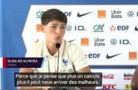 Bleues - De Almeida : "On ne calcule pas, on joue pour gagner"