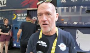 Tour de France 2025 - Tom Steels : "J'espère juste que Tadej Pogacar va bien... "