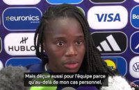 Bleues - Mbock : "Triste pour l’équipe avant tout"