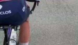 Romain Grégoire bien amoché après sa chute lors de la 20e étape du Tour de France 2025 - Cyclisme - Tour de France