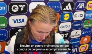 Angleterre - Hannah Hampton rend hommage à Jess Carter