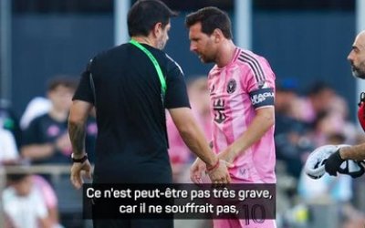 Inter Miami - Mascherano : "Messi a ressenti une gêne au niveau des Ischios-jambiers"