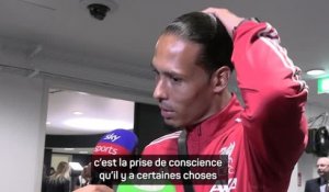 Liverpool - Van Dijk : "Beaucoup de choses à améliorer pour espérer conserver notre titre"