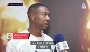 Real Madrid - Alaba : “Je suis presque à 100%”