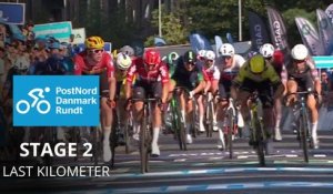 Cyclisme - PostNord Tour du Danemark 2025 - Étape 2 Dernier Kilomètre - Soren Waerenskjold le plus puissant, Zingle 3e