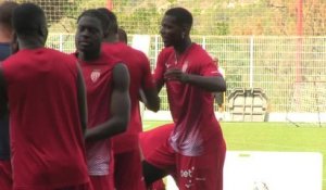 Monaco - Premier entraînement collectif pour Pogba