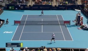 Cincinnati - Sinner en démonstration