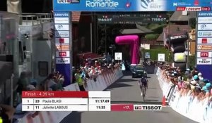 Paula Blasi s'impose lors de la première étape - Cyclisme - Tour de Romandie (F)