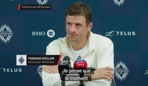 Whitecaps - Müller déçu pour son but refusé pour hors-jeu et par le résultat