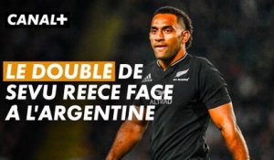 Sevu Reece voit double durant la démonstration offensive des All Blacks